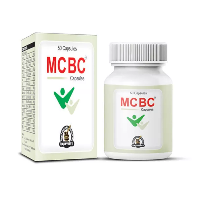 MCBC- und Herboglobin-Kapseln. Ayurveda, erlebt die schmerzhafte Phase des... 2