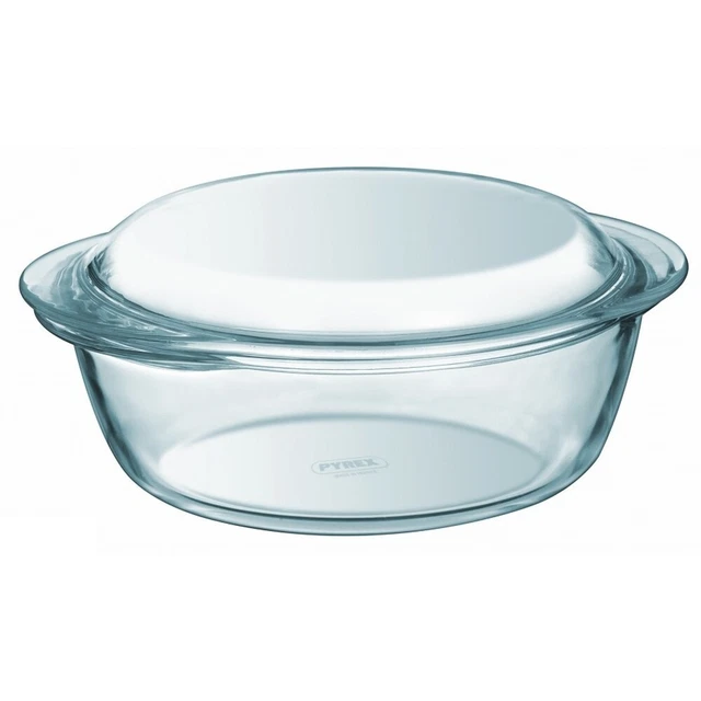 Pyrex Essentials - Pirofila tonda con coperchio (ST3570)