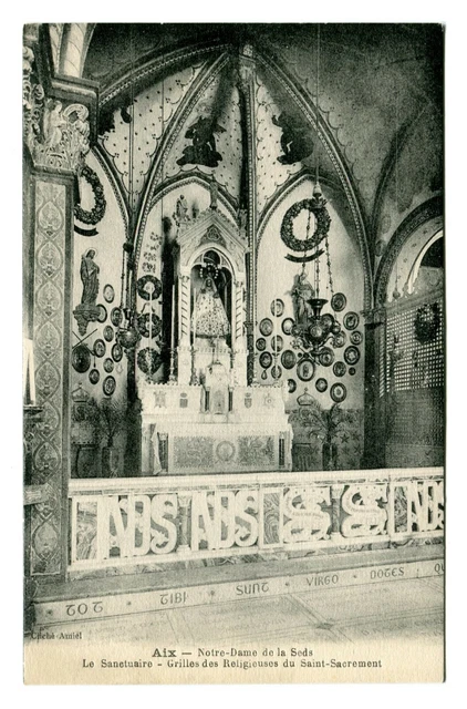 CPA 13 Bouche du Rhône Aix-en-Provence Notre-Dame de la Seds Sanctuary