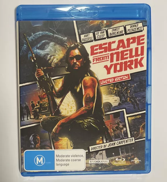 DVD Escape from New York John Carpenter, Kurt Russell, Ernest Borgnine