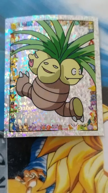 POKEMON STICKERS CARDS HOLO MERLIN S16 TOPPS 1999 Noadkoko Exeggutor card prism