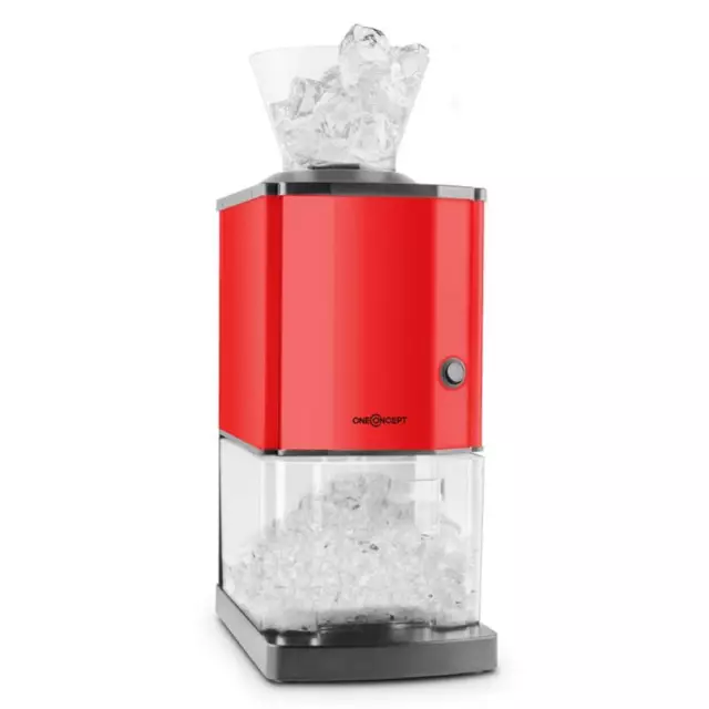 Rote 15 kg/h Icemaker Eiswürfelmaschine Eiswürfelbereiter Edelstahl Ice Maker