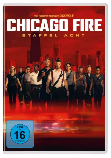 8 DVD-Box * CHICAGO FIRE - DIE KOMPLETTE SEASON / STAFFEL 8 # NEU OVP +