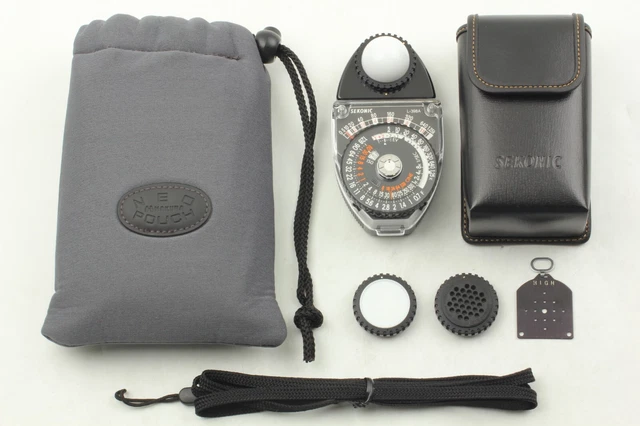 [Almost Unused w/Case] Sekonic Light Meter Studio Deluxe III L-398A Japan