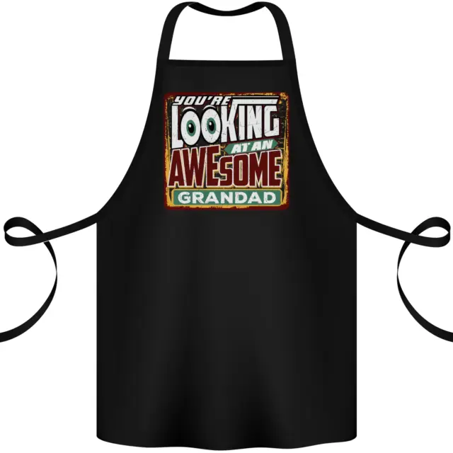 Youre Looking at an Awesome Grandad Cotton Apron 100% Organic