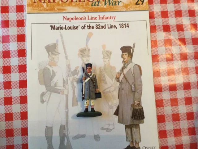Del Prado Napoleon At War - Conscript 82Nd Regt French Line Inf Antry With Book