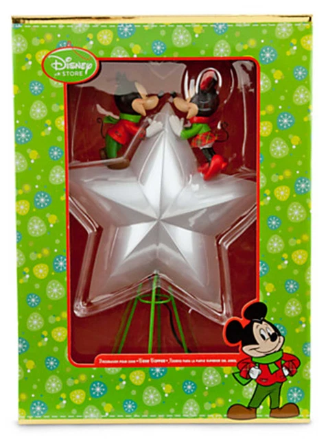 【レア】DISNEY MINNIE CHRISTMAS TREE TOPPER Amazon.com: Disney 8.5-Inch Minnie Mouse Tree Topper : Home