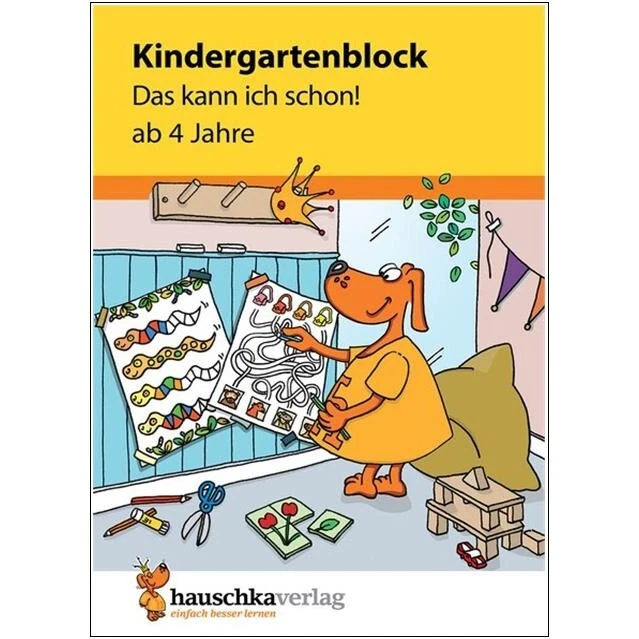 NEU: Übungsblock für Kinder ab 4 Jahren - Das kann ich schon! Kindergartenblock