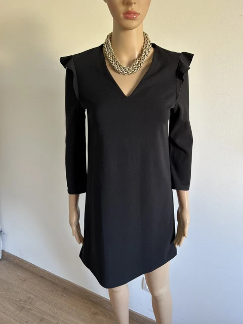 Robe Noire Morgan Neuve Sous Blister - Tailles 34/XS, 36/S, 40/L - Polyester