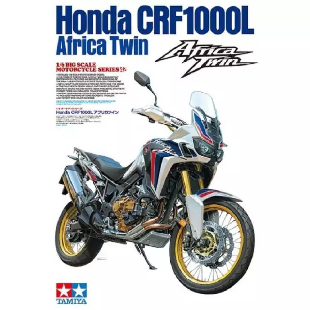 Maquette Moto Honda Crf 1000l Africa Twin |tamiya|16042| 1:6