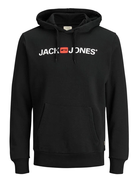 Jack & Jones Herren Kapuzenpullover JJECORP LOGO SWEAT HOOD Hoodie Pullover