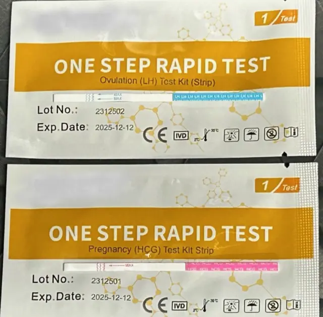 Ovulation and Pregnancy Test Strips Ultra Early Home Urine Tests One Step Kit