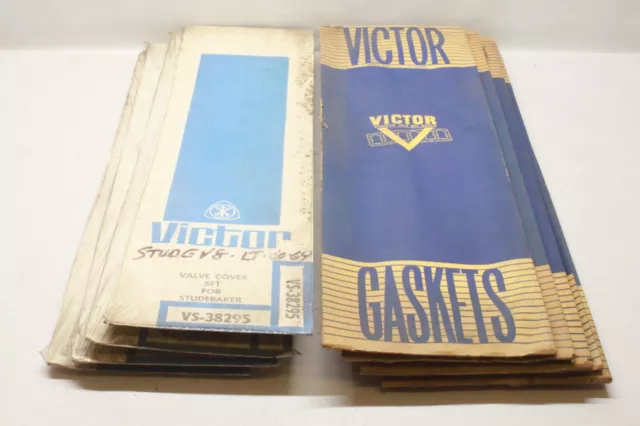 NOS Lot/9 1960 1961 1962 1963 1964 Studebaker V8 Valve Cover Gasket Pair VS38295