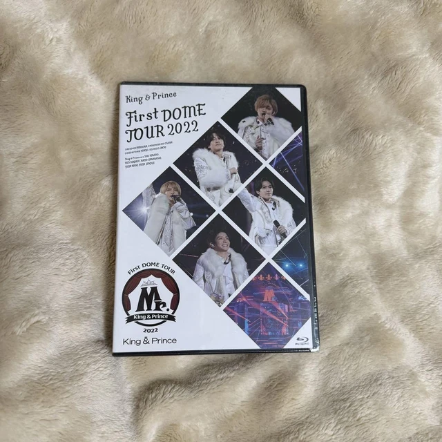 KING & PRINCE First Dome Tour 2022 Bluray Unopened Live