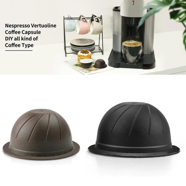 1PC Reusable Coffee Capsule For Nespresso Vertuo Vertuoline Pods Refillable E5T1