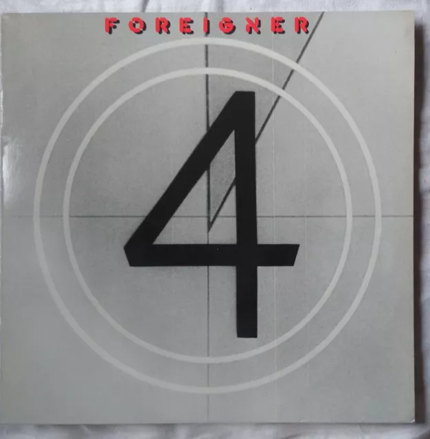 Foreigner 🎶 4 🎶 Album Vinyl 10 Titres 🎶 Eu 🇪🇺 1981 🎶 Atlantic