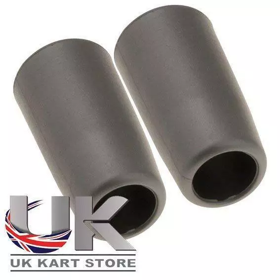 2 x TonyKart / OTK Silver Anti Vibration Connectors Go Kart Karting Race Racing