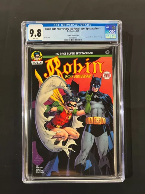 Robin 80th Anniv. 100-Page Super Spectacular #1 CGC 9.8 (2020) - 1940's Variant