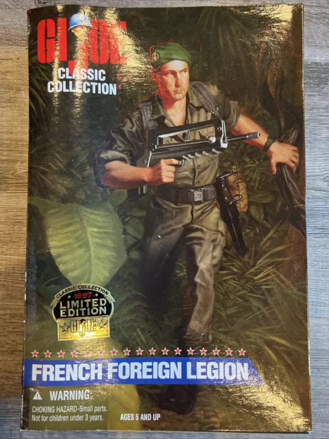 GI Joe Classic Collection French Foreign Legion 1997 Limited Edition New