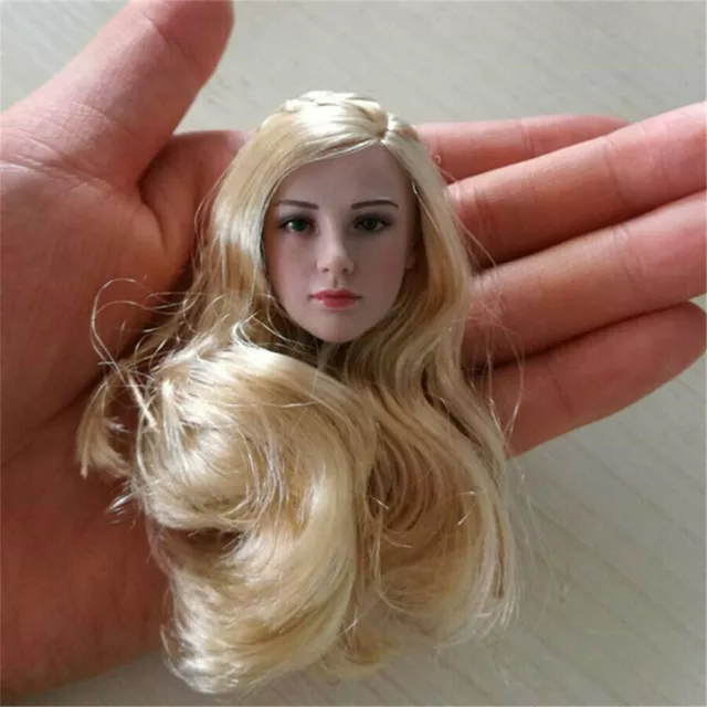 1:6 Girl Man Head Sculpt Carved For 12inch Female Male Action Figure Body Dolls