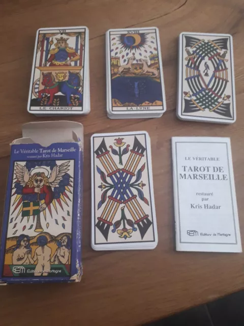 Le Véritable Tarot de Marseille KRIS HADAR  Édition De Mortagne