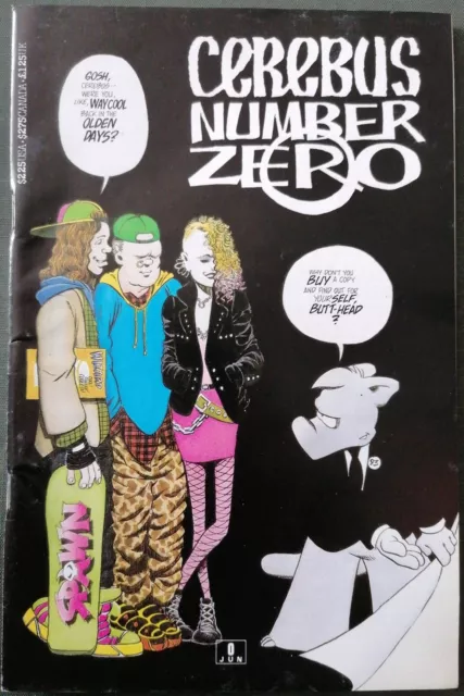 Cerebus The Aardvark Comic Number Zero 1993, VFN+