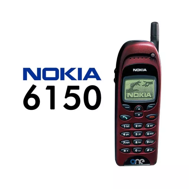 Téléphone Cellulaire Nokia 6150 Rouge Candy BAR Gsm Jeux Usat [Ricondizionat