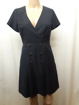 Paul & Joe Sister Navy Mini Dress Short Sleeve Size FR 36 US 4