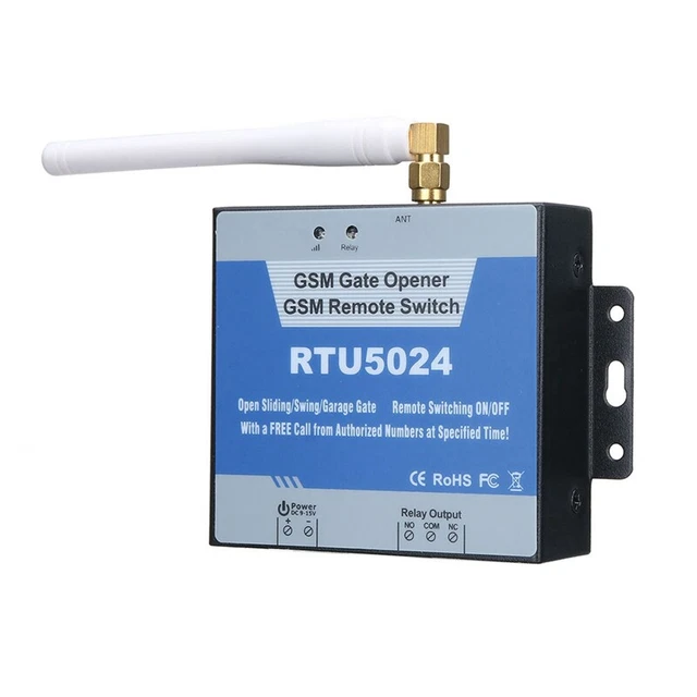 Interruptor de relé RTU5024 GSM TüRöFfner móvil mando a distancia 850/900/18 G2O2