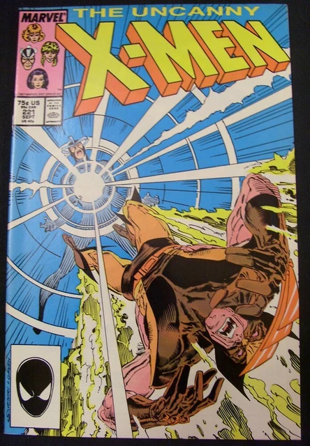 Uncanny X-Men 221 Marvel Comic 1St Mister Sinister Claremont Silvestri 1987 Vfnm