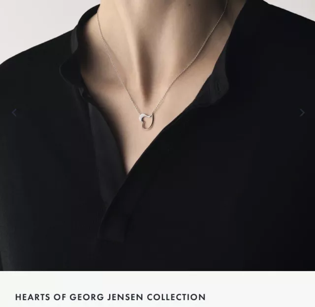 Hearts of Georg Jensen Necklace with Pendant