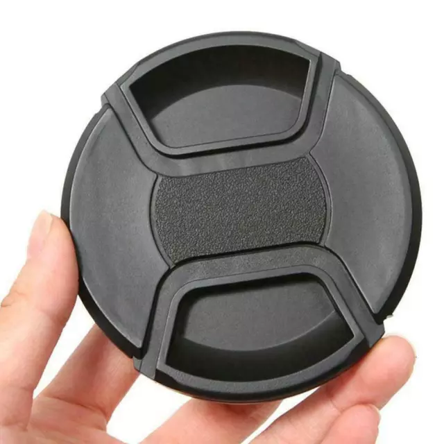 AU 55mm Center Pinch Snap Front Lens Cap Cover for Canon AU Camera Nikon HotSale