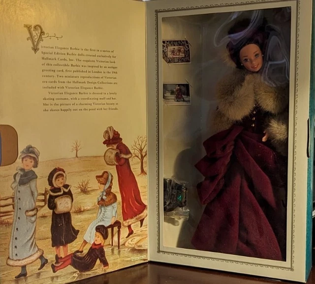 Beautiful Victorian Elegance Barbie Doll Hallmark Special Edition 1994 Mattel