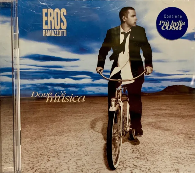 Eros Ramazzotti - Dove c'è Musica (1996) - CD - neuwertiger Zustand !