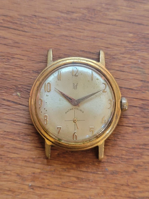 Montre Bracelet Homme Style Ancre Marine - Occasion - Modèle Vintage REF51453