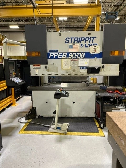 Lvd Strippit Ppeb 90/08 6-Axis Cnc Hydraulic Press Brake B44268