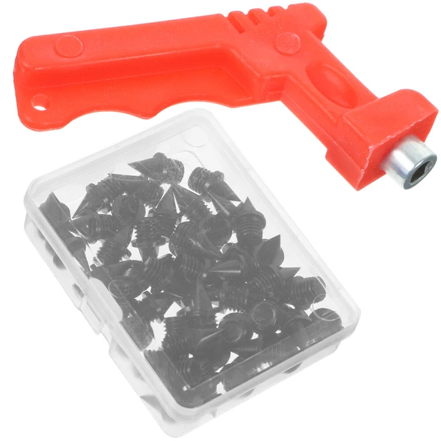 12 Pointes D'Athlétisme De Remplacement 13/16mm - Crampons Pour Chaussures Football Rugby - Métal Et Plastique