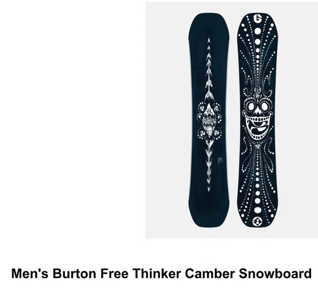BURTON DEEP THINKER 157 Powder Snowboard 17-18 Directional
