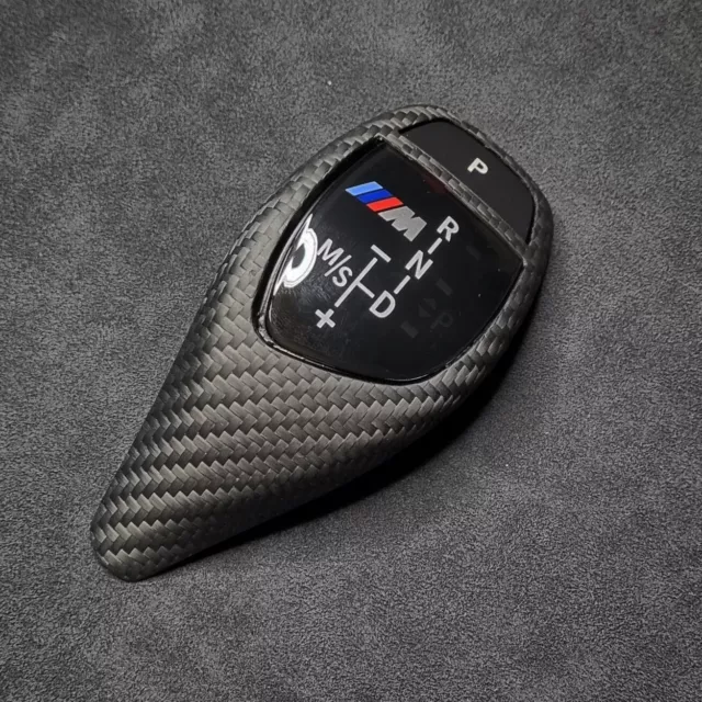 Dry Carbon  Gear Shift Selector Switch Trim Cover – For BMW F2x F3x