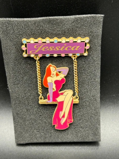 JESSICA RABBIT ON Swing- Disneyland Resort Dangle Pin-LE £38.08 ...