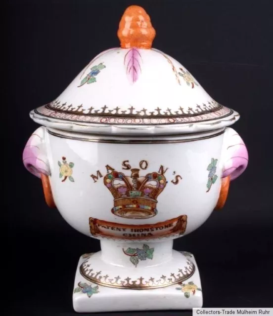 China 20. Jh. Deckelurne - A Chinese Famille Rose Export Urn - Cinese Chinois