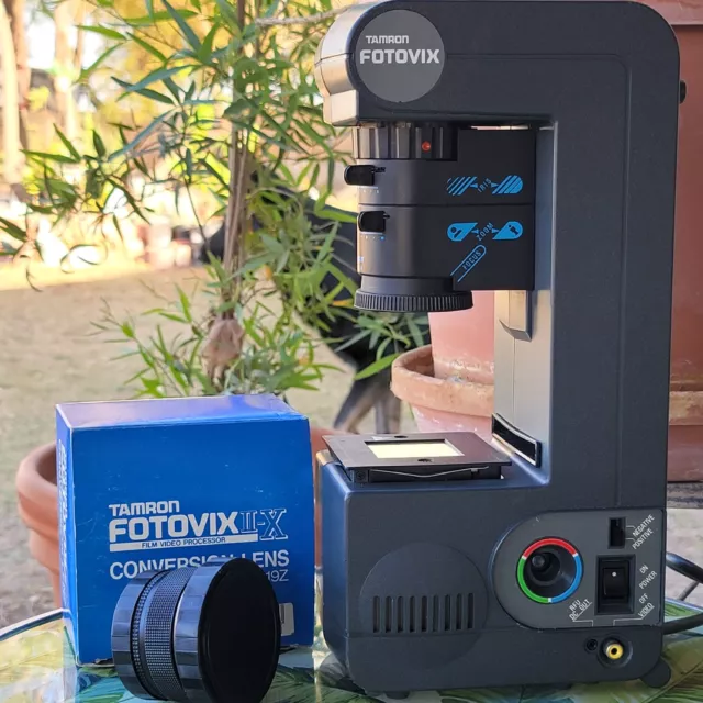Tamron Fotovix II-X Photovix TF-56WU Film Video Processor 19Z Conversion Lens