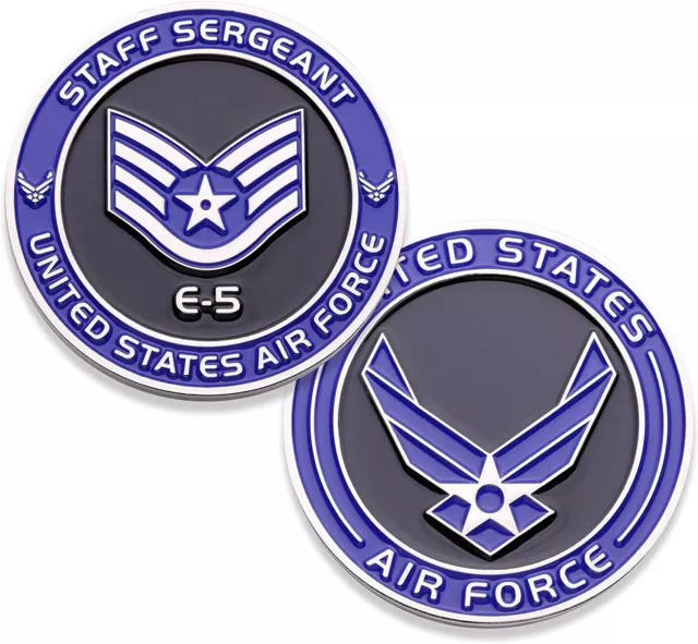 Air Force Staff Sergeant E5 Challenge Coin