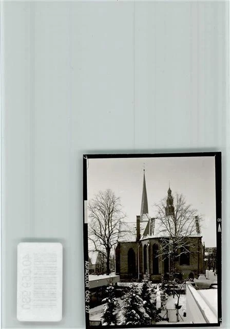 40059980 - 4920 Lemgo Winteraufnahme Kirche Dome / Kirchen