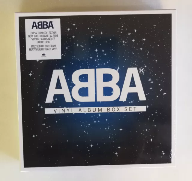 10x 12 " LP Vinyle Box Abba Studio Albums Limted Edition 180g Press - BO94