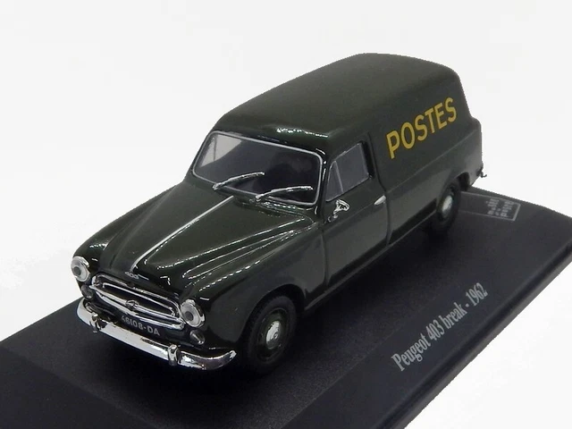 Peugeot 403 break 1962 Postes UNIVERSAL HOBBIES/ATLAS
