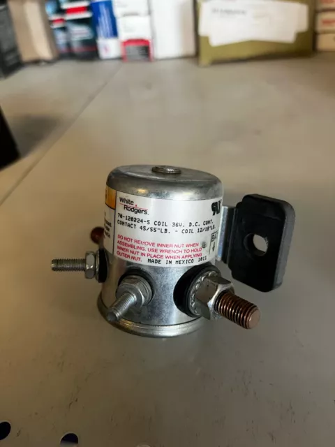 White-Rodgers 70-120224-5 Dc Power Solenoid 36v 50a