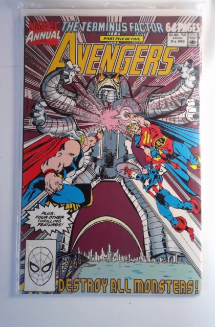 The Avengers Annual #19 (1990) Marvel 9.0 VF/NM Comic Book
