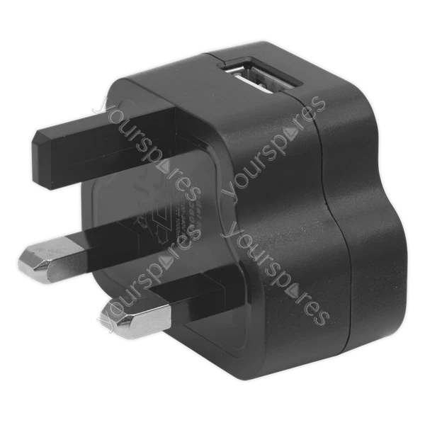 Sealey USB Mains Charger 5V?1A
