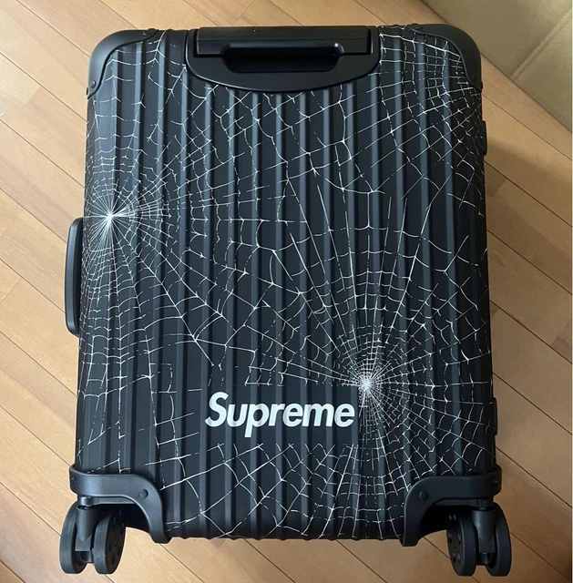 Supreme Rimowa Cabin Plus Web Black Luggage Suitcase bag Box Logo